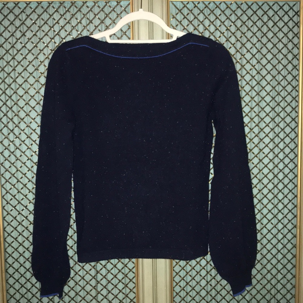 Margaret O’Leary Speckled Sweater 100% Cashmere